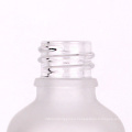 50ml frosted glass bottle for essential oil with wooden dropper